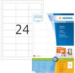 HERMA Etiketten 4632 weiß 64,6 x 33,8 mm