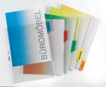 DURABLE Ordnerregister Vollformat, Überbreite blanko DIN A4