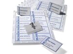 DURABLE Namensschilder transparent 9 cm x 5.4 cm