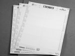 DURABLE Namensschilder transparent 9 cm x 6 cm