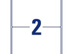 AVERY Zweckform Etiketten L4734REV-25 weiß 199,6 x 143,5 mm