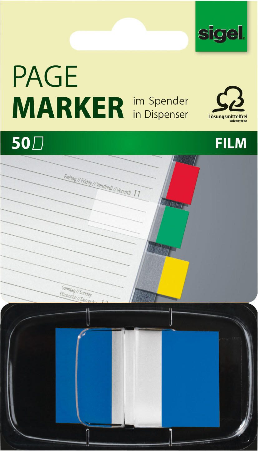 SIGEL Z-Marker Haftmarker 2,5 x 4,3 cm