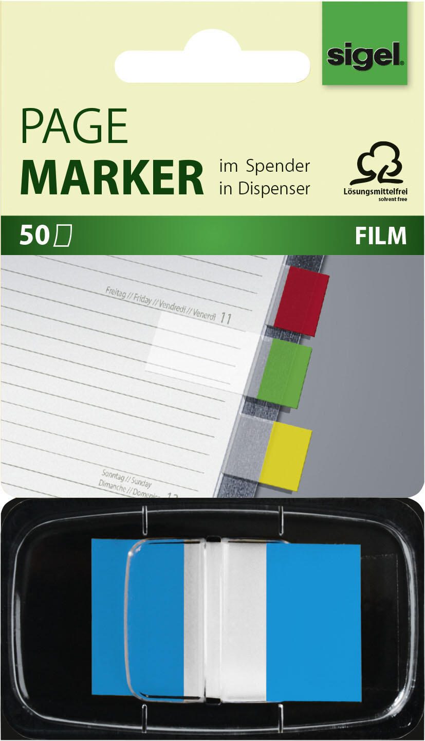 SIGEL Z-Marker Haftmarker 2,5 x 4,3 cm