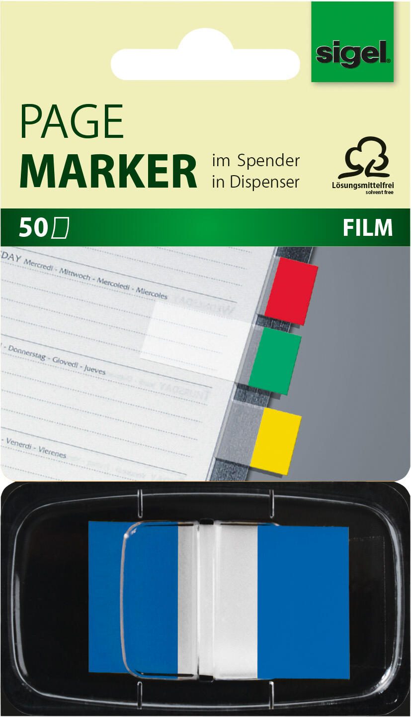 SIGEL Z-Marker Haftmarker 2,5 x 4,3 cm