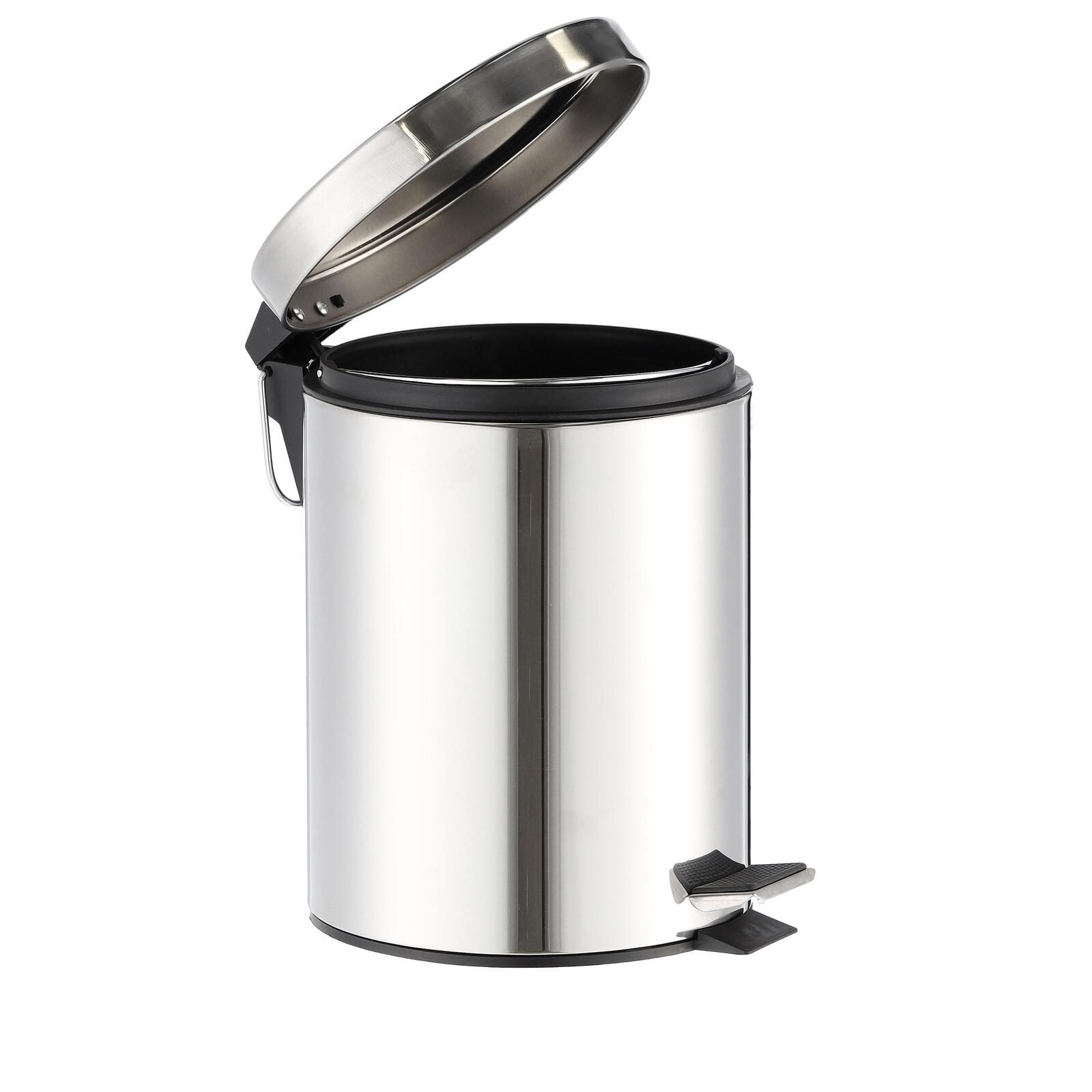 Zeller Kosmetikeimer 5,0 l edelstahl