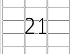 HERMA Etiketten 4677 weiß 63,5 x 38,1 mm