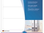 HERMA Ordneretiketten 59,0 x 192,0 mm weiß