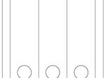 HERMA Ordneretiketten 59,0 x 297,0 mm weiß