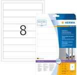 HERMA Ordneretiketten 34,0 x 192,0 mm weiß