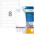 HERMA Ordneretiketten 34,0 x 192,0 mm weiß