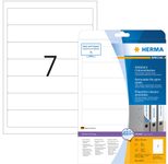HERMA Ordneretiketten 38,0 x 192,0 mm weiß