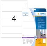 HERMA Ordneretiketten 59,0 x 192,0 mm weiß