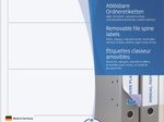 HERMA Ordneretiketten 61,0 x 192,0 mm weiß