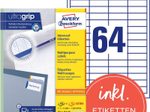 AVERY Zweckform Etiketten 3667-200 weiß 48,5 x 16,9 mm