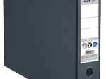herlitz Ordner Rückenbreite 7.5 cm DIN A3 quer Karton schwarz marmoriert