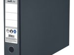 herlitz Ordner Rückenbreite 7.5 cm DIN A3 quer Karton schwarz marmoriert