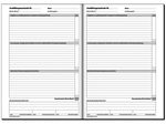 SIGEL Formularbuch Ausbildungsnachweis, wöchentliche/monatliche Eintragungen DIN A4 1x 28 Seiten