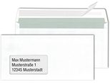 MAILmedia Briefumschläge DIN lang mit Fenster haftklebend