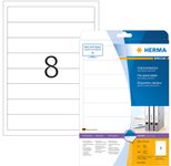 HERMA Ordneretiketten 34,0 x 192,0 mm weiß