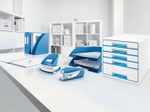 LEITZ Locher NeXXt blau-metallic