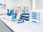 LEITZ Locher NeXXt blau-metallic