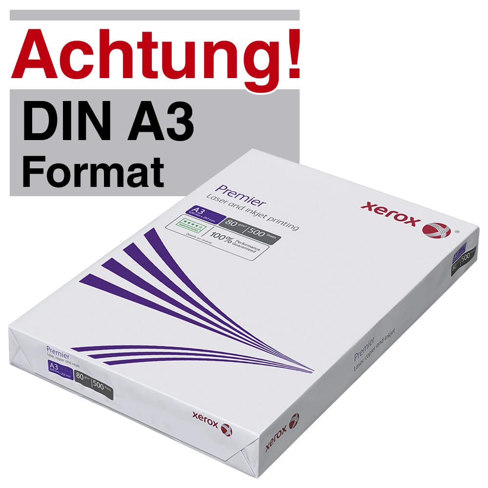 Xerox Kopierpapier DIN A3 80 g/m²