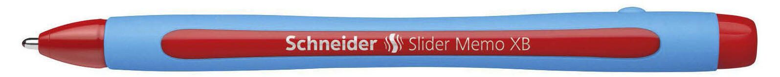 Schneider Slider Memo Kugelschreiber 0.7 mm Rot
