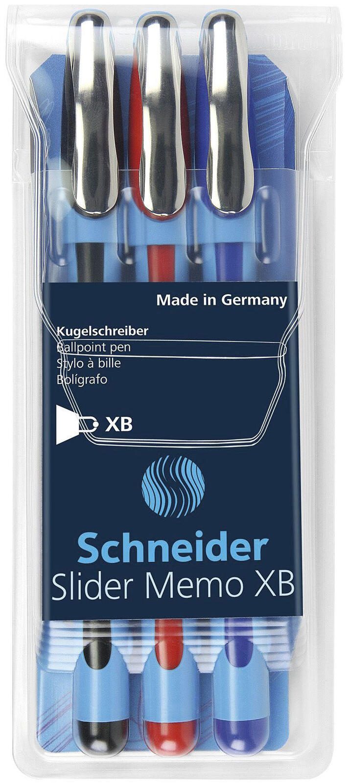 Schneider Slider Memo Kugelschreiber 0.7 mm Mehrfarbig