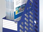 HAN Stehsammler Klassik XXL antistatischer, schwermetallfreier Kunststoff blau , DIN C4