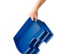 LEITZ Briefablage Standard quer Plus DIN A4 quer blau