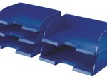 LEITZ Briefablage Standard quer Plus DIN A4 quer blau