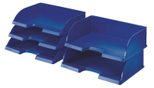 LEITZ Briefablage Standard quer Plus DIN A4 quer blau