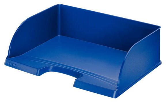 LEITZ Briefablage Jumbo quer Plus DIN A4 quer blau
