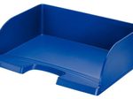 LEITZ Briefablage Jumbo quer Plus DIN A4 quer blau
