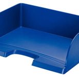 LEITZ Briefablage Jumbo quer Plus DIN A4 quer blau