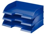 LEITZ Briefablage Jumbo quer Plus DIN A4 quer blau