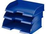 LEITZ Briefablage Jumbo quer Plus DIN A4 quer blau