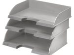 LEITZ Briefablage Jumbo quer Plus DIN A4 quer grau