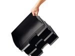 LEITZ Briefablage Jumbo quer Plus DIN A4 quer schwarz