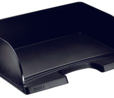 LEITZ Briefablage Jumbo quer Plus DIN A4 quer schwarz