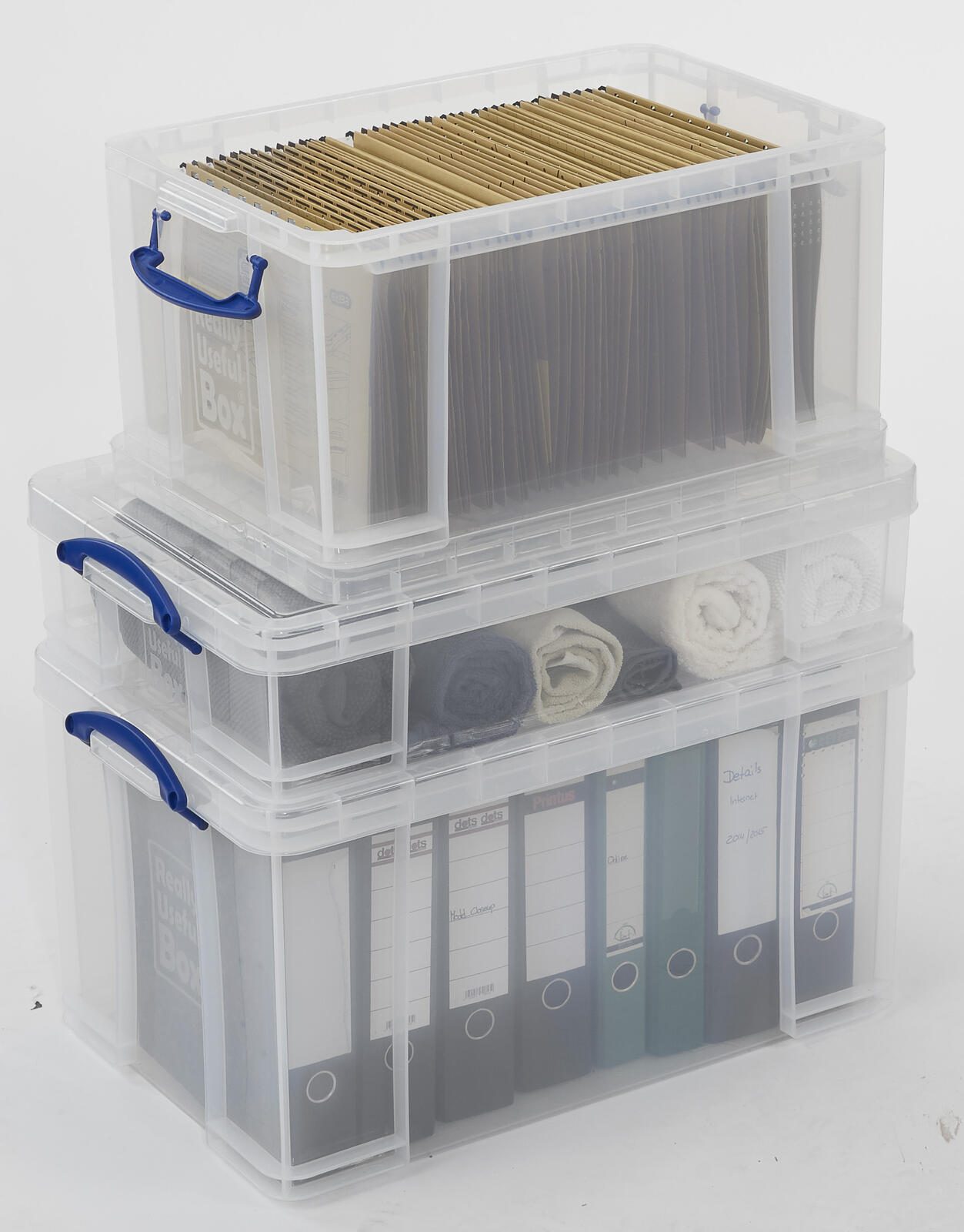 Really Useful Box Aufbewahrungsbox 33,0 l - 71,0 x 44,0 x 16,5 cm transparent