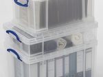 Really Useful Box Aufbewahrungsbox 33,0 l - 71,0 x 44,0 x 16,5 cm transparent