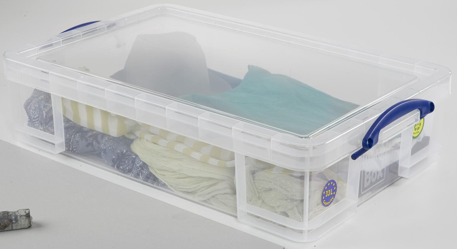 Really Useful Box Aufbewahrungsbox 33,0 l - 71,0 x 44,0 x 16,5 cm transparent