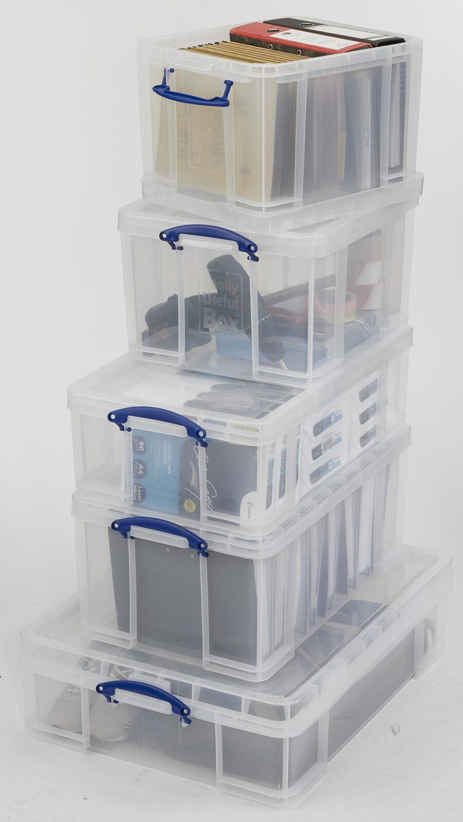 Really Useful Box Aufbewahrungsbox 33,0 l - 71,0 x 44,0 x 16,5 cm transparent