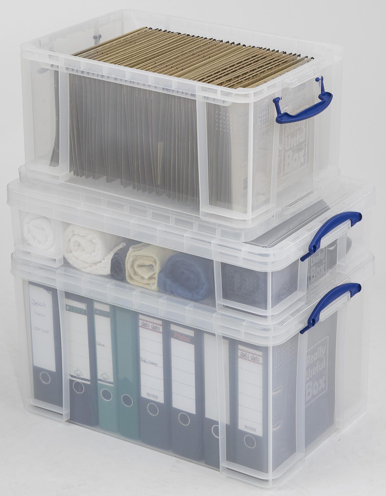 Really Useful Box Aufbewahrungsbox 33,0 l - 71,0 x 44,0 x 16,5 cm transparent