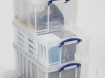 Really Useful Box Aufbewahrungsbox 33,0 l - 71,0 x 44,0 x 16,5 cm transparent
