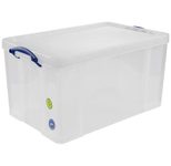 Really Useful Box Aufbewahrungsbox 84,0 l - 71,0 x 44,0 x 38,0 cm transparent