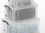 Really Useful Box Aufbewahrungsbox 84,0 l - 71,0 x 44,0 x 38,0 cm transparent