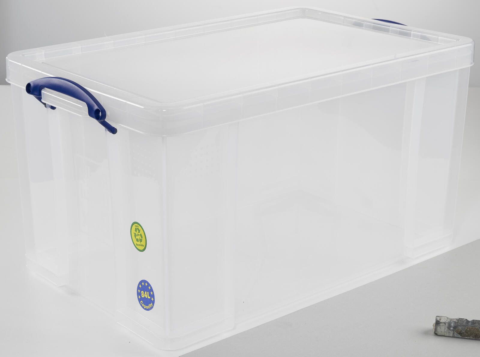 Really Useful Box Aufbewahrungsbox 84,0 l - 71,0 x 44,0 x 38,0 cm transparent