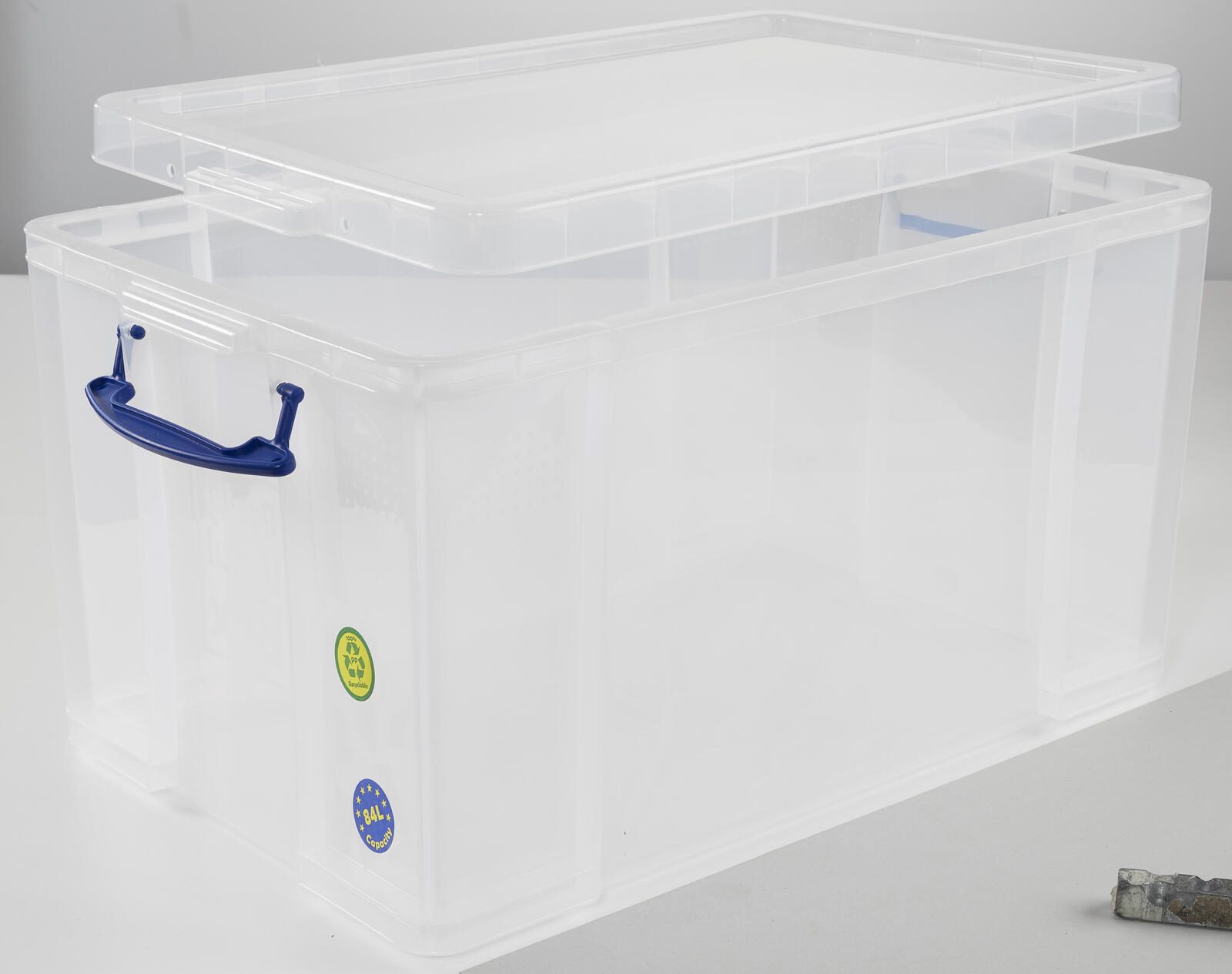 Really Useful Box Aufbewahrungsbox 84,0 l - 71,0 x 44,0 x 38,0 cm transparent